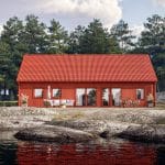 Bild på Trubaduren 124L Ladhus röd