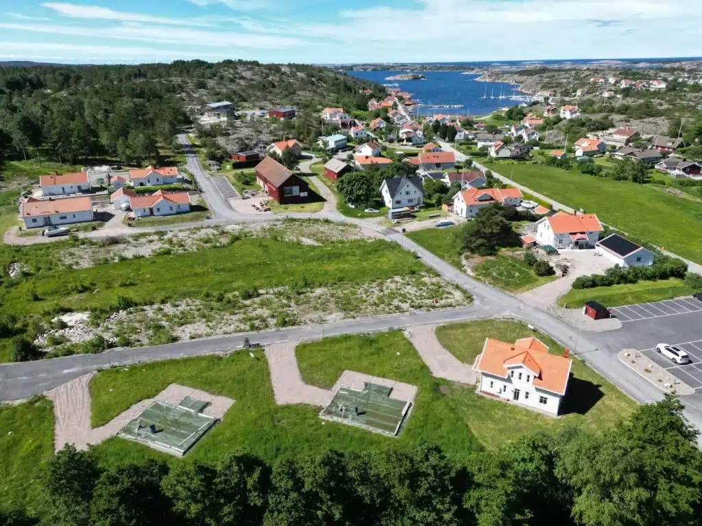 Bild på tomten i Kämpersvik